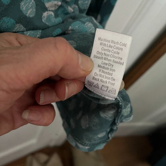 2 Coldwater Creek Wrap Tops-- Plum and Blue Green Size 1X/XL-- Make an Offer! - Picture 14 of 14